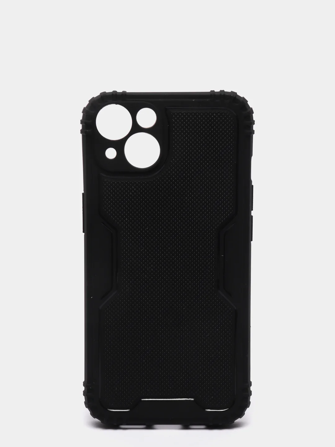 Черный чехол для iPhone 11, 12, 13, 13 Pro, 13 Pro Max, силикон