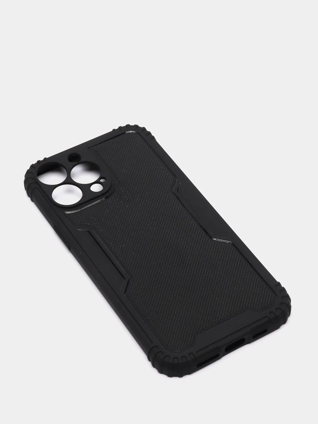 Черный чехол для iPhone 11, 12, 13, 13 Pro, 13 Pro Max, силикон