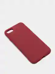 Терракотовый чехол силиконовый для iPhone 8, 7