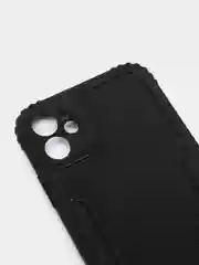 Черный чехол для iPhone 11, 12, 13, 13 Pro, 13 Pro Max, силикон