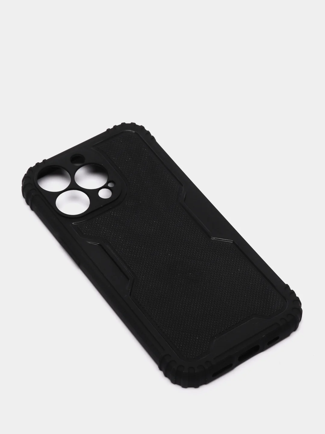 Черный чехол для iPhone 11, 12, 13, 13 Pro, 13 Pro Max, силикон