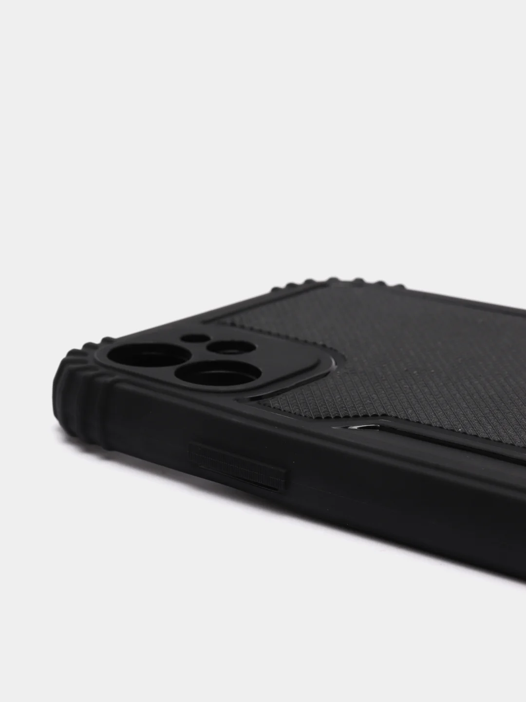 Черный чехол для iPhone 11, 12, 13, 13 Pro, 13 Pro Max, силикон