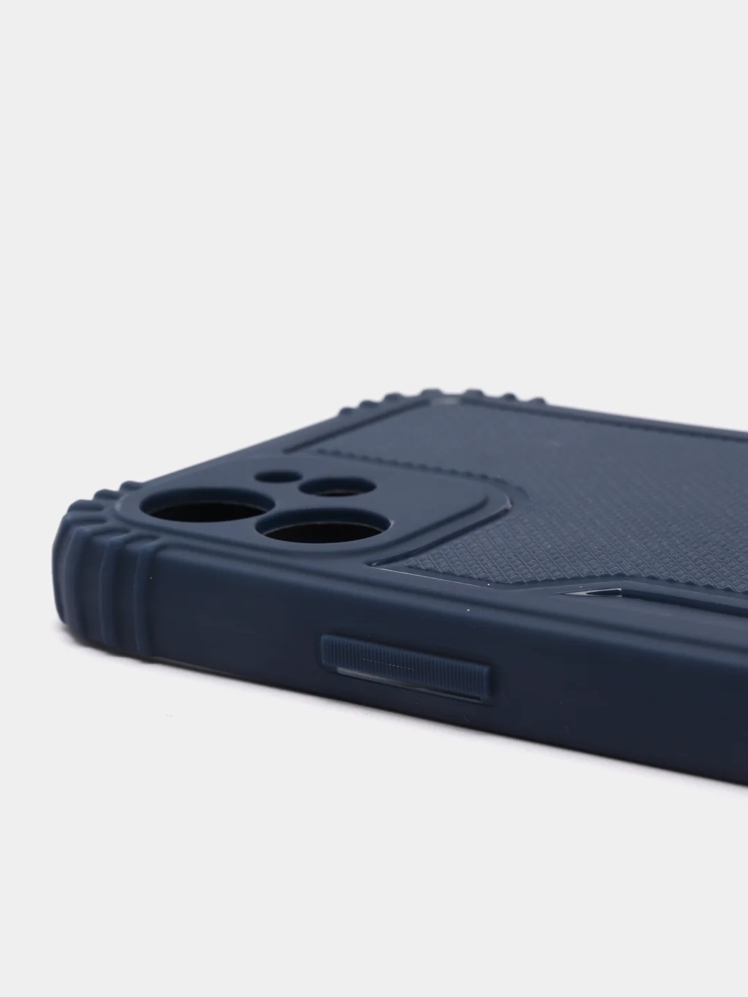 Темно-синий чехол для iPhone 11, 12, 13, 13 Pro, 13 Pro Max, силикон