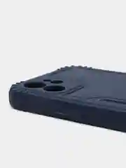 Темно-синий чехол для iPhone 11, 12, 13, 13 Pro, 13 Pro Max, силикон