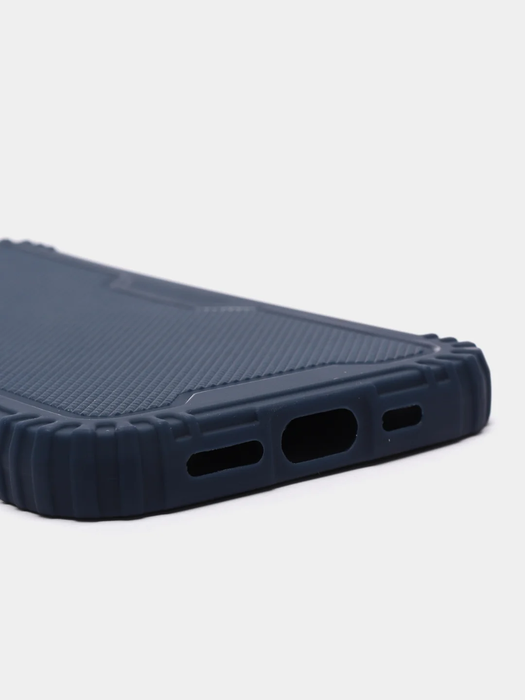 Темно-синий чехол для iPhone 11, 12, 13, 13 Pro, 13 Pro Max, силикон