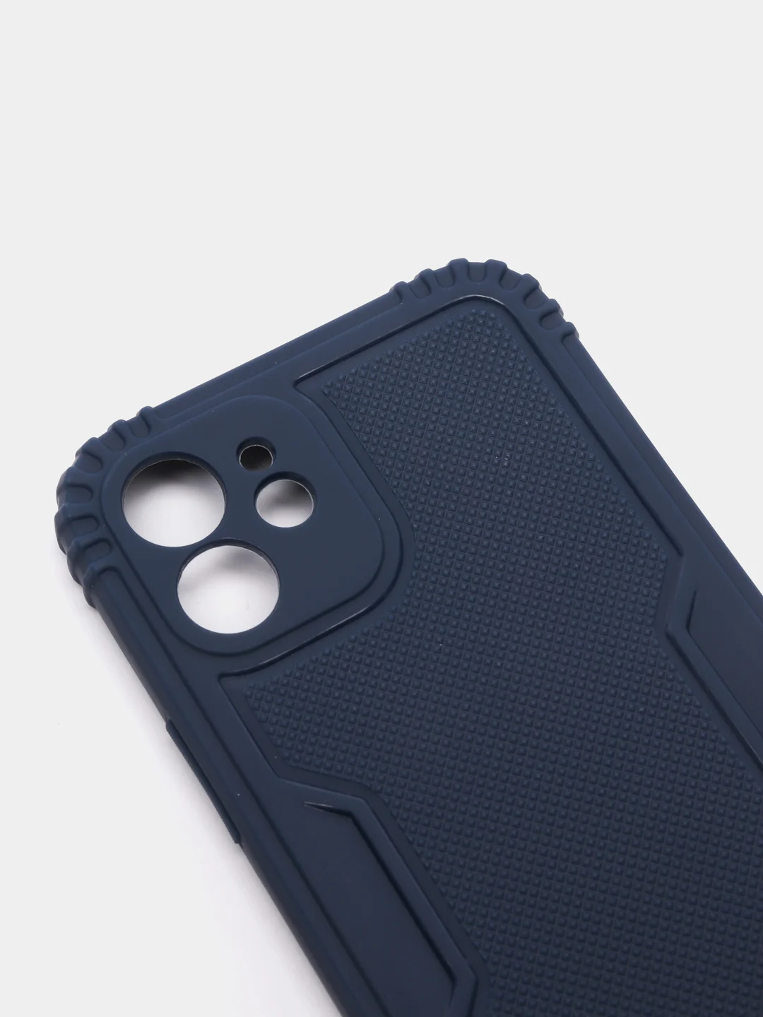 Темно-синий чехол для iPhone 11, 12, 13, 13 Pro, 13 Pro Max, силикон