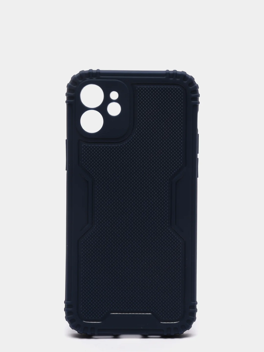 Темно-синий чехол для iPhone 11, 12, 13, 13 Pro, 13 Pro Max, силикон