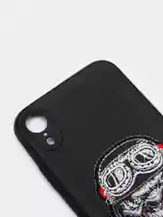 Прозрачный чехол для iPhone 11, 12, XR, силикон-эко кожа с картинкой / рисунком