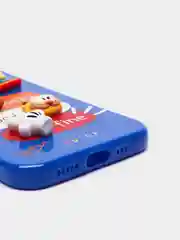 Синий чехол на iPhone