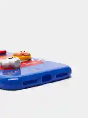 Синий чехол на iPhone