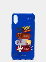 Синий чехол на iPhone