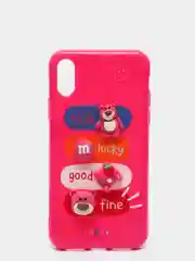 Розовый чехол на iPhone