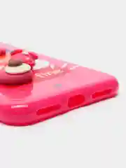 Розовый чехол на iPhone