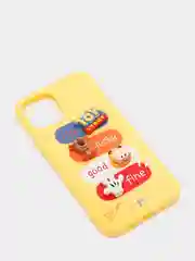 Желтый чехол на iPhone