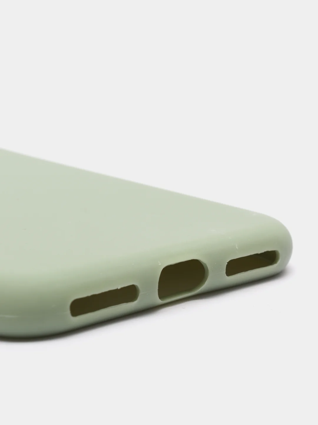 Оливковый чехол силиконовый для iPhone 8, 7