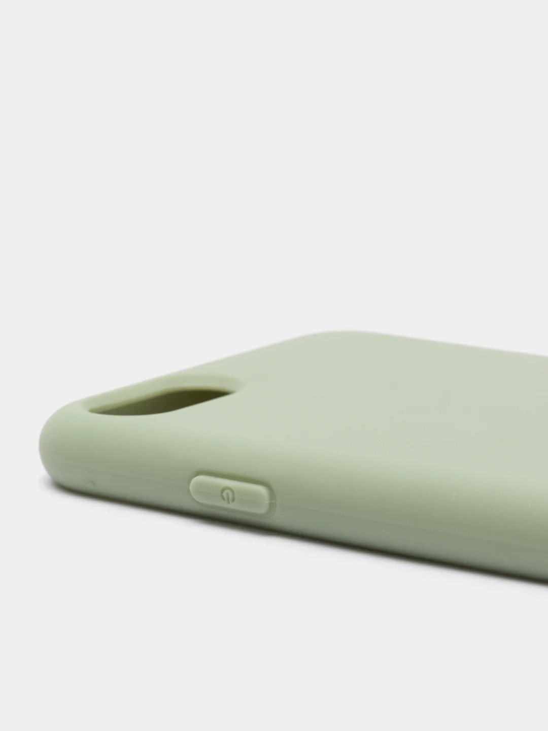 Оливковый чехол силиконовый для iPhone 8, 7