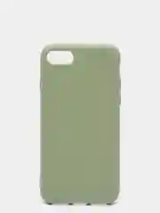 Оливковый чехол силиконовый для iPhone 8, 7