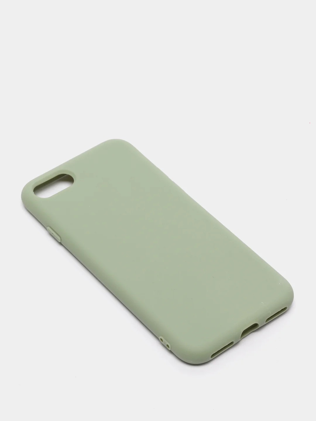 Оливковый чехол силиконовый для iPhone 8, 7