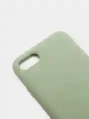 Оливковый чехол силиконовый для iPhone 8, 7