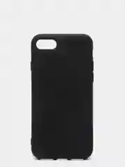 Черный чехол силиконовый для iPhone 8, 7