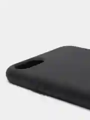 Черный чехол силиконовый для iPhone 8, 7