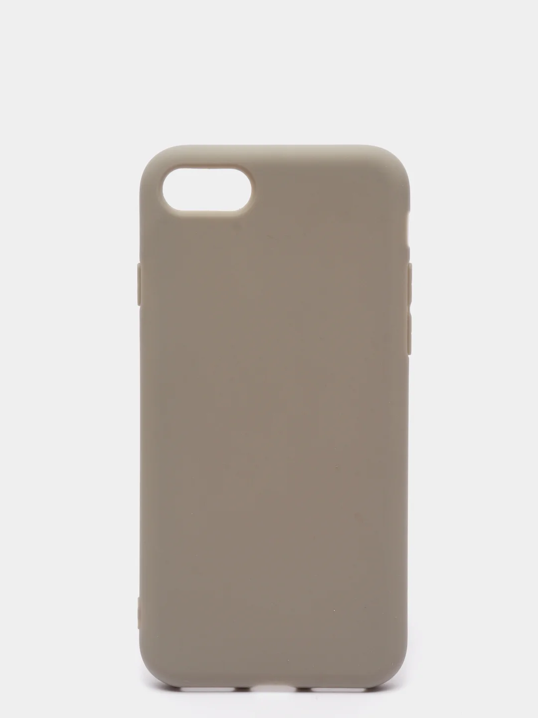 Хаки чехол силиконовый для iPhone 8, 7