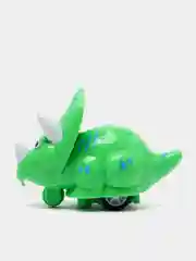 Зеленый игрушка инерционная Динозавр, двигается от нажатия