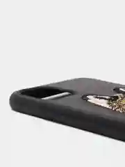 Угольный чехол для iPhone 11, 12, XR, силикон-эко кожа с картинкой / рисунком