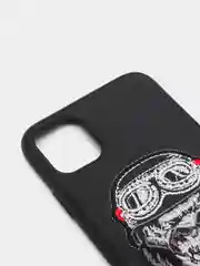Прозрачный чехол для iPhone 11, 12, XR, силикон-эко кожа с картинкой / рисунком