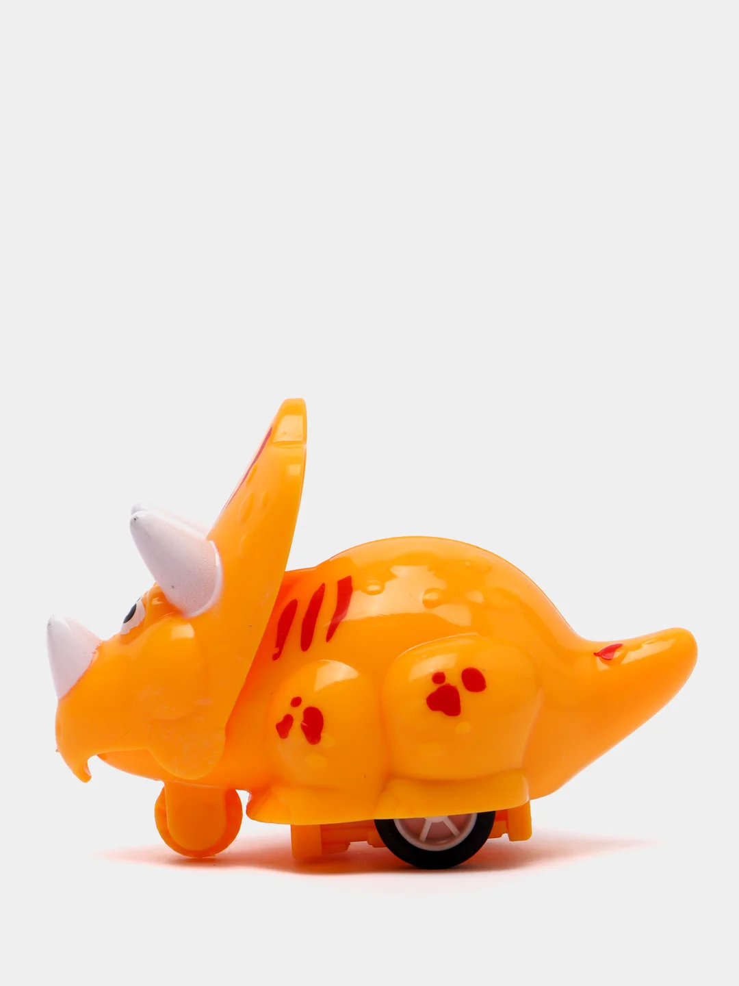Горчичный игрушка инерционная Динозавр, двигается от нажатия