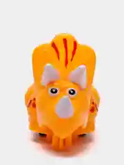 Горчичный игрушка инерционная Динозавр, двигается от нажатия