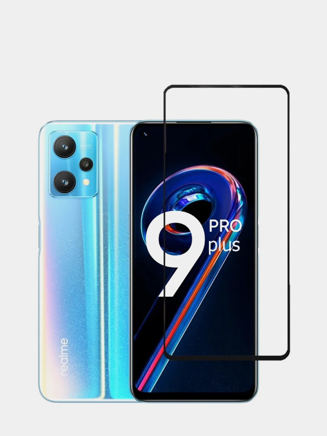 Защитное стекло на Realme 9 Pro Plus / Realme 9 Pro / Realme 9 керамическое  матовое купить по цене 249 ₽ в интернет-магазине KazanExpress