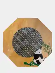 Желтый подставка под горячее