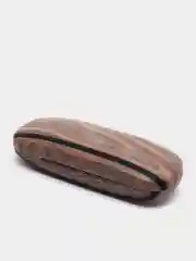 Серый меланж чехол для очков, футляр для очков, очечник