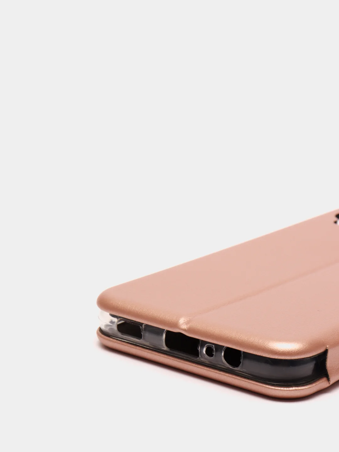 Золотой чехол книжка для Samsung Galaxy A12 / M12, Самсунг А12 М12