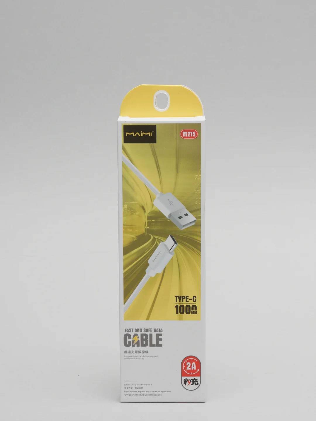 Кабель зарядный, Micro-USB/Type-C/Lightning, 1 м
