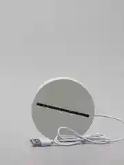 Мятный акриловый ночник