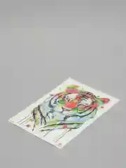 Бежевый временная татуировка "Лисы, волки, тигры", 21*15 см
