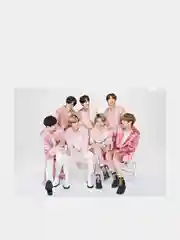 Голубой плакаты BTS K-POP постеры