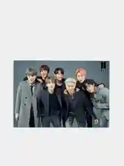Красный плакаты BTS K-POP постеры