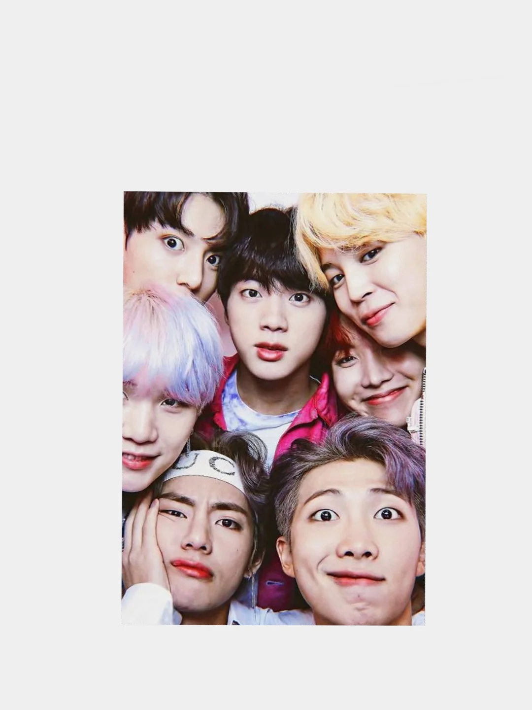Фуксия плакаты BTS K-POP постеры