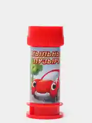 Мыльные пузыри "Веселая машинка", 35 мл