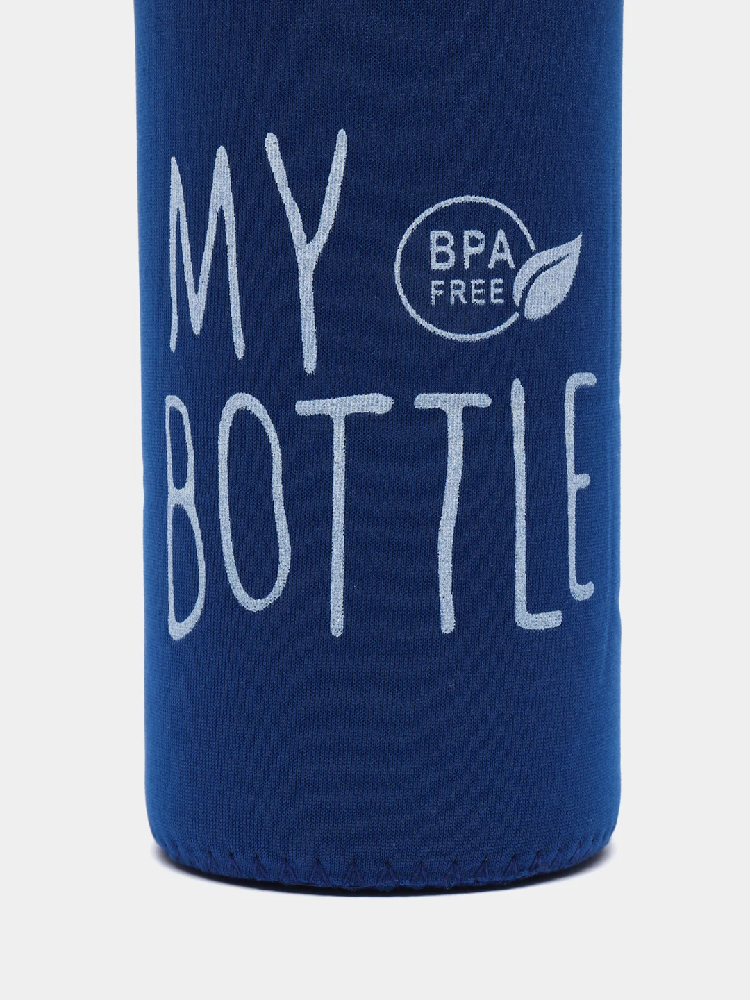 Синий бутылка для воды "My bottle" в чехле