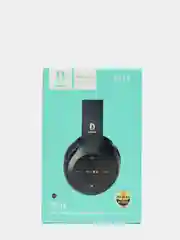 Наушники накладные Bluetooth гарнитура Denmen DL15, черная