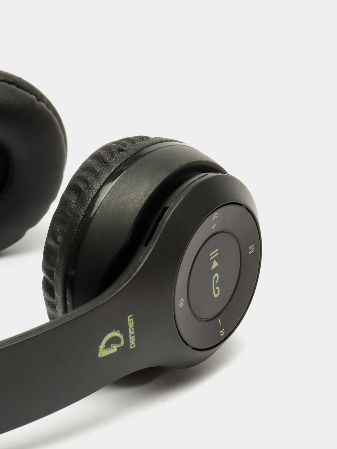Наушники накладные Bluetooth гарнитура Denmen DL15, черная