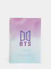 Оранжевый скетчбук BTS (БТС), размер А5, 50 листов