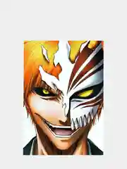 Желтый плакат аниме Бродячие псы, Блич, Bungou stray dogs, Bleach