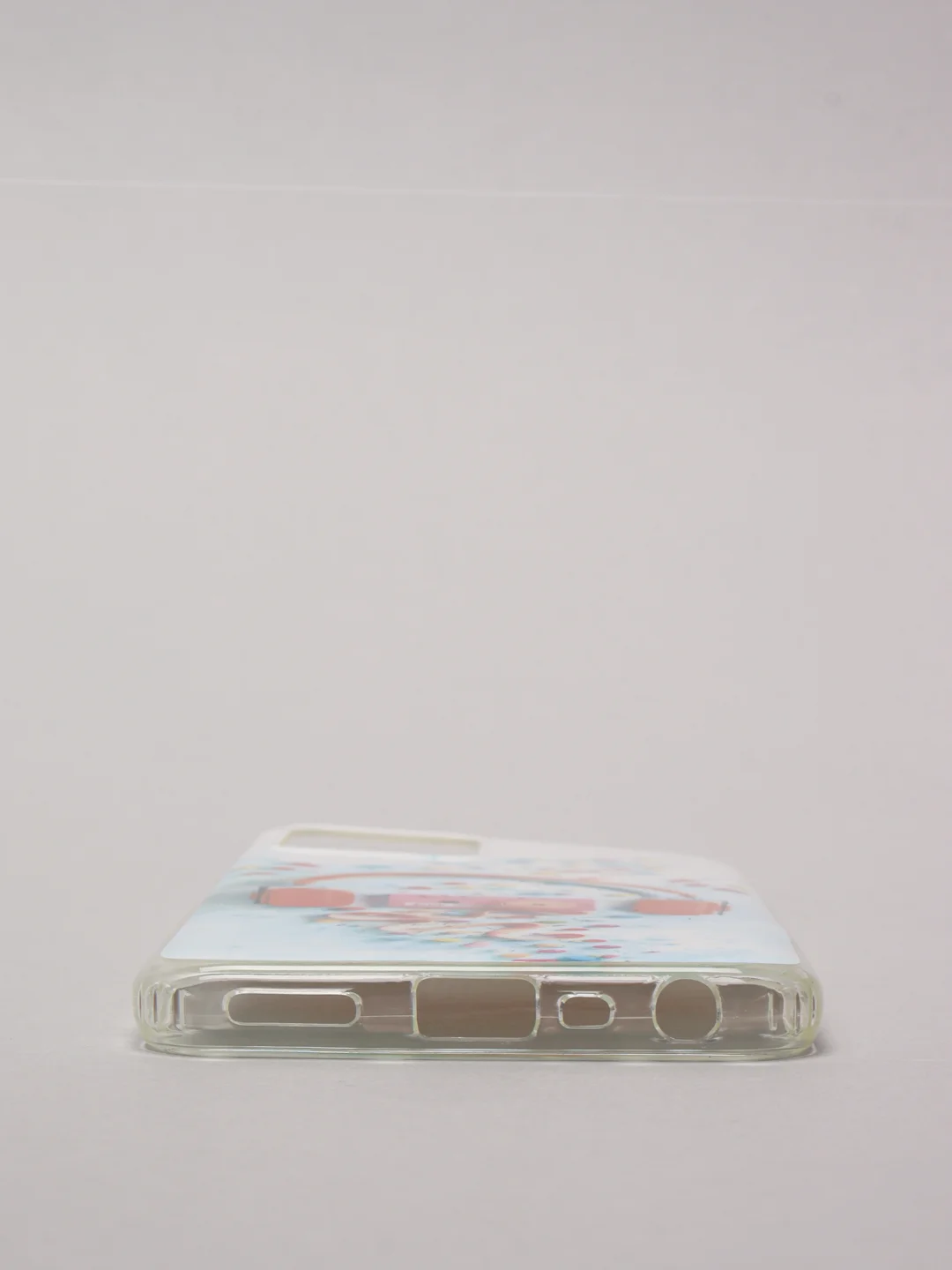 Красный чехол Realme 8i / Narzo 50 4G Реалми 8Ай / Нарзо 50 4G силиконовый с рисунком