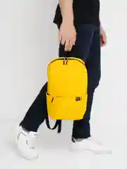 Желтый рюкзак "Xiaomi Mini bag" мужской, мини городской, женская сумка, спортивная сумка, 10 л