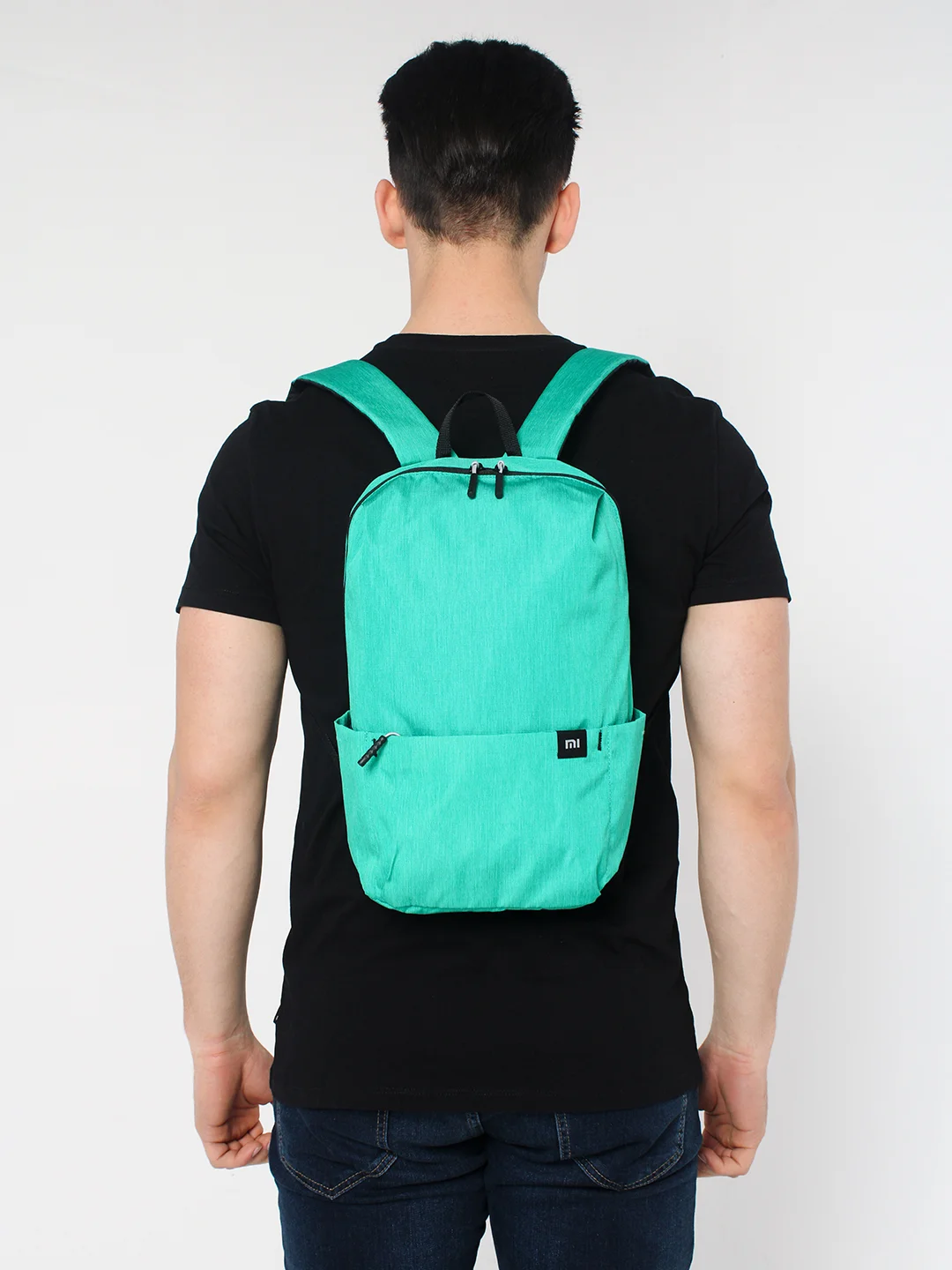 Бирюзовый рюкзак "Xiaomi Mini bag" мужской, мини городской, женская сумка, спортивная сумка, 10 л